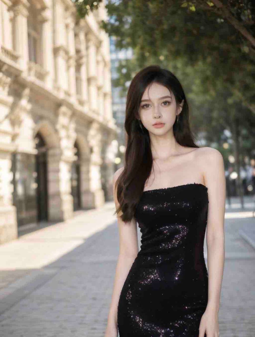 优雅迷人混血儿依颖