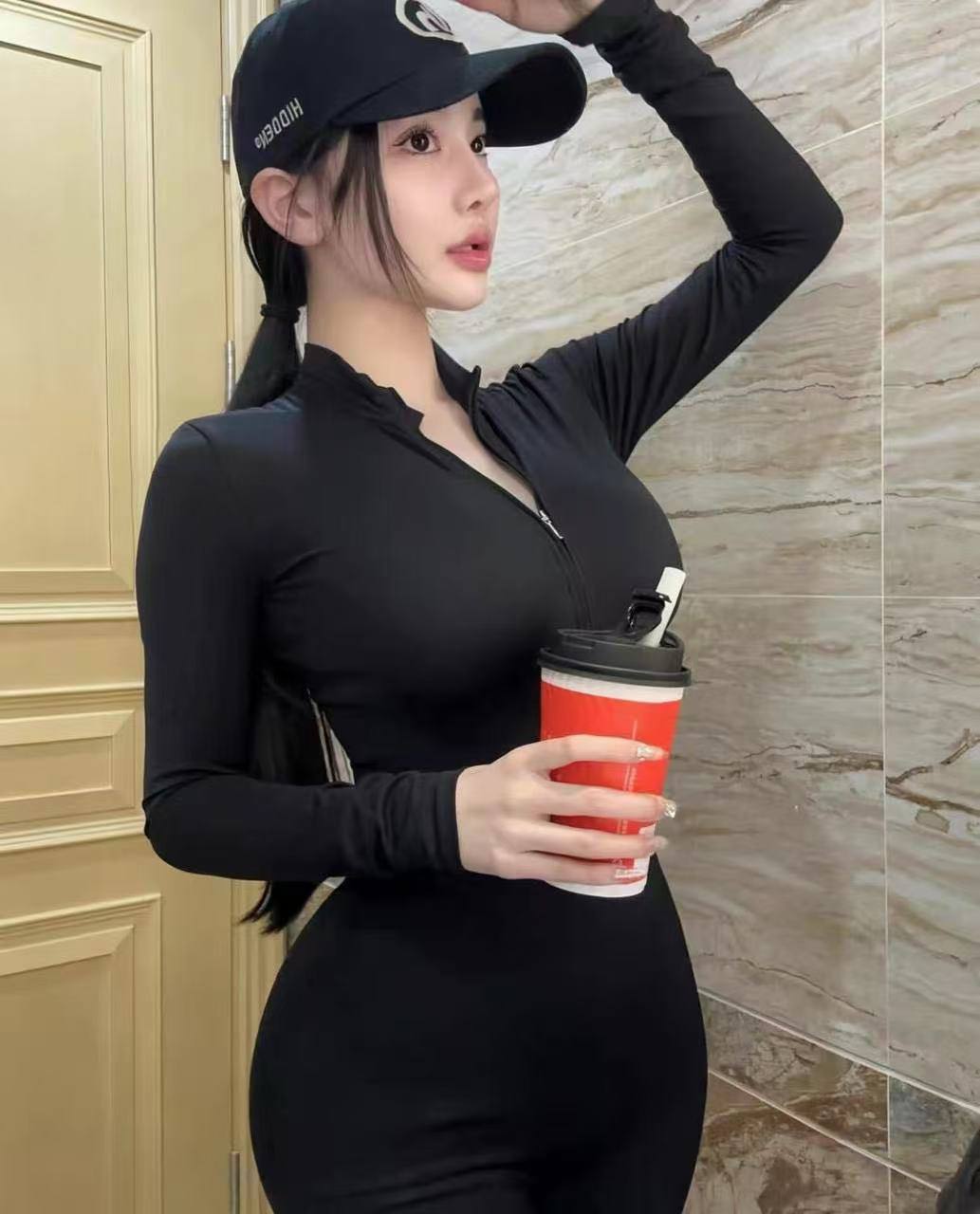 韩系氧气美女妍琴