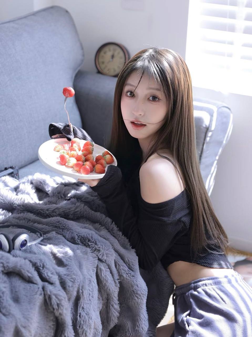 高颜值清纯在校生华华