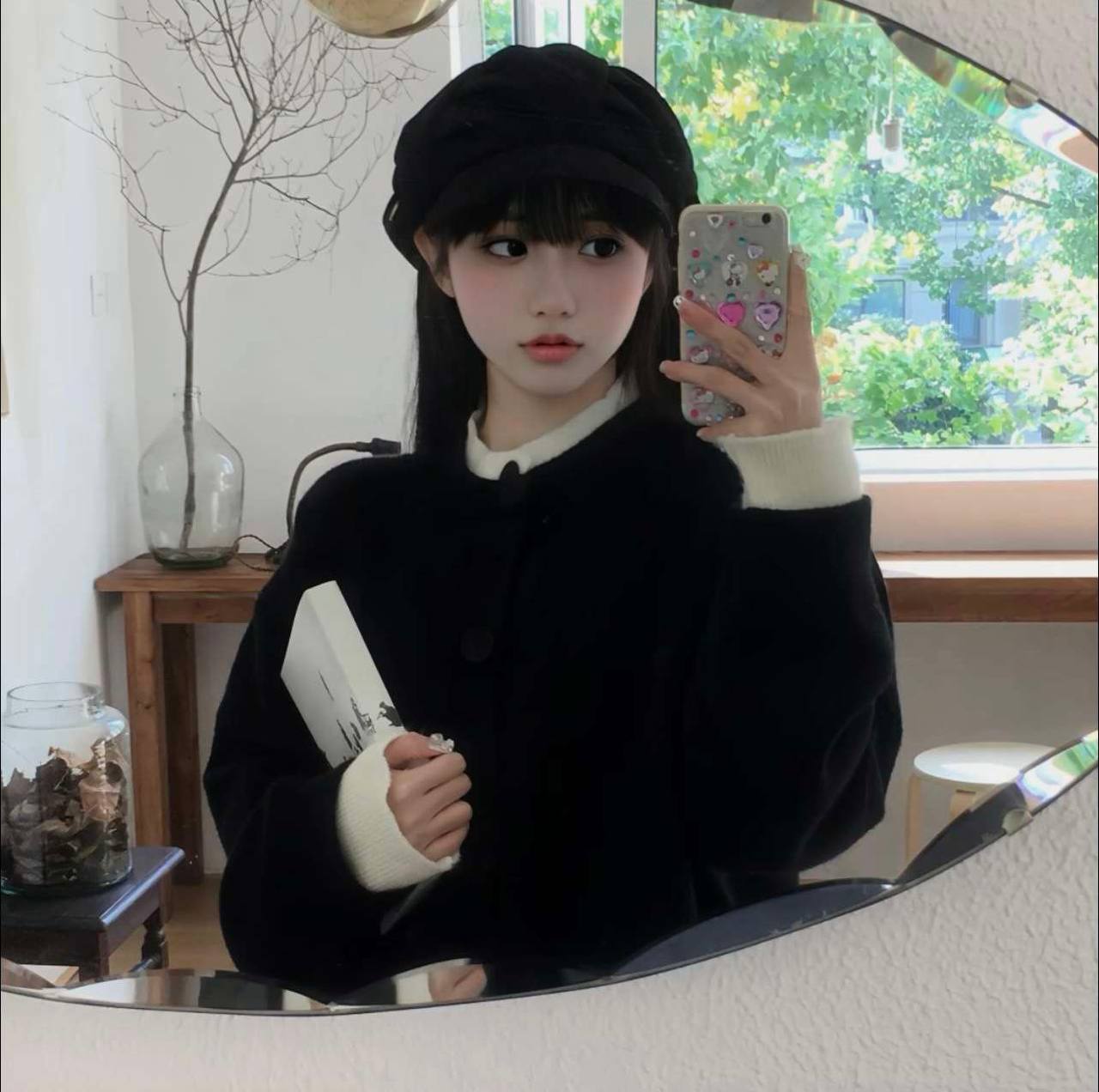 精致打扮小美女启兰