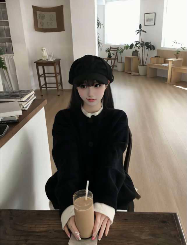 精致打扮小美女启兰